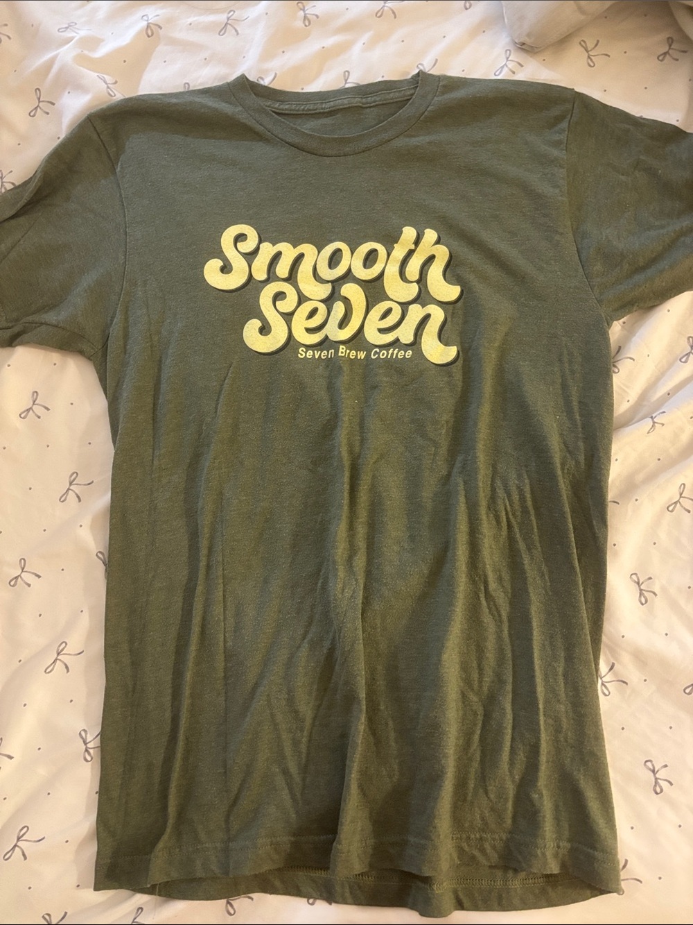 Smooth seven 7brew green shirt